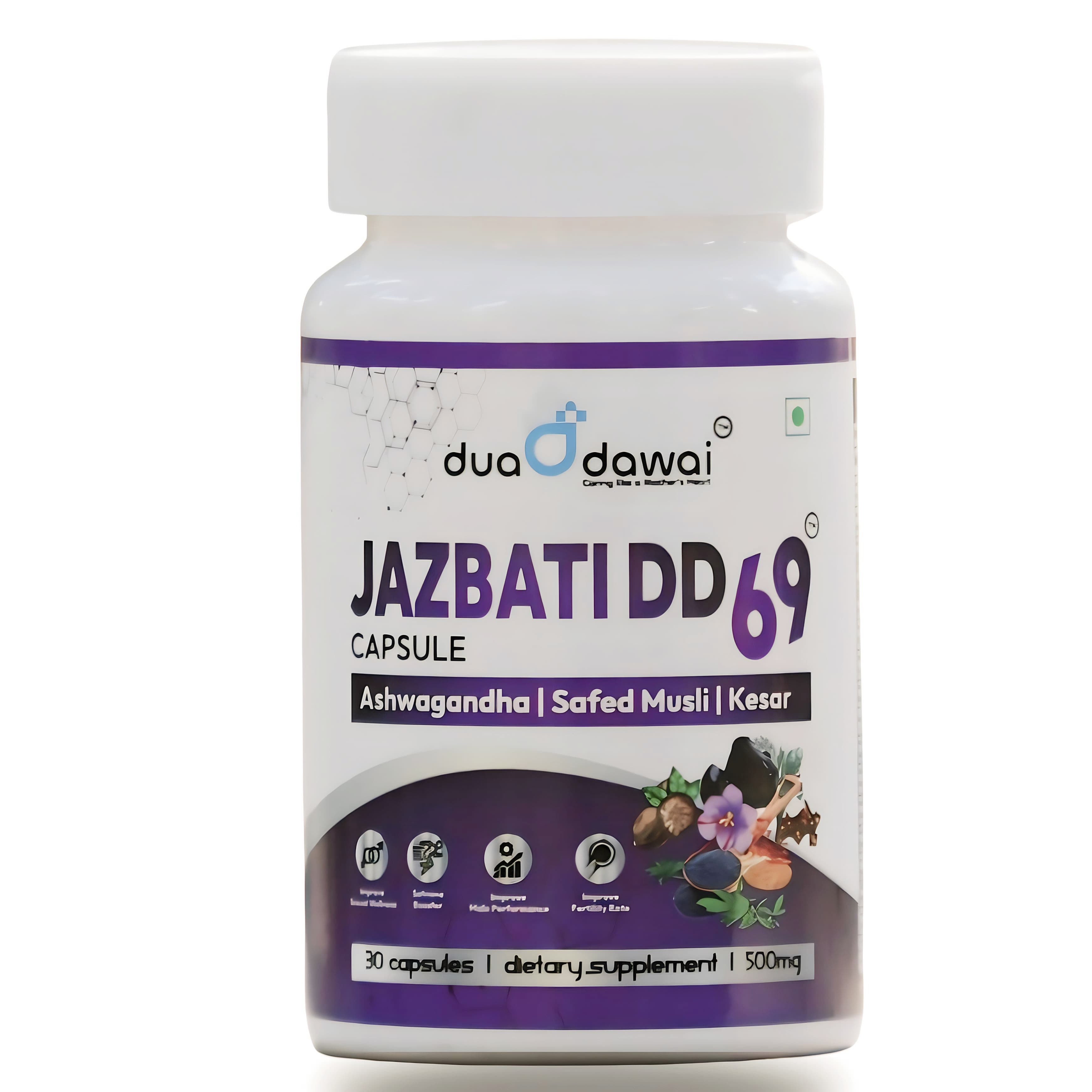 JAZBATI DD 69 Capsul | Libido Boosters | Man Performance Enhancers
